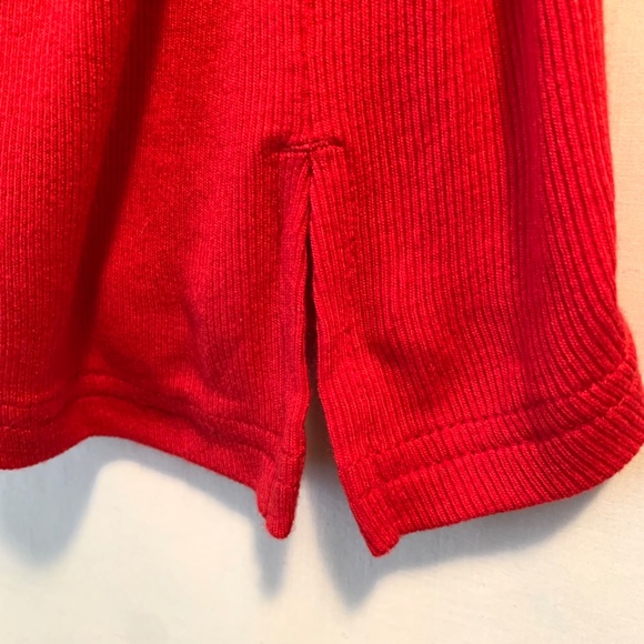 GAP Women Luxe Red Racerback Tank Top Size Small - Picture 6 of 7